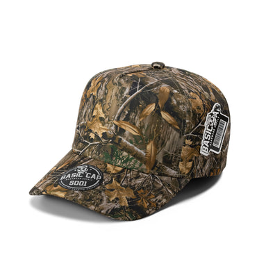 Plain Curve 5Panel Hunting Camo Hat 5001H2