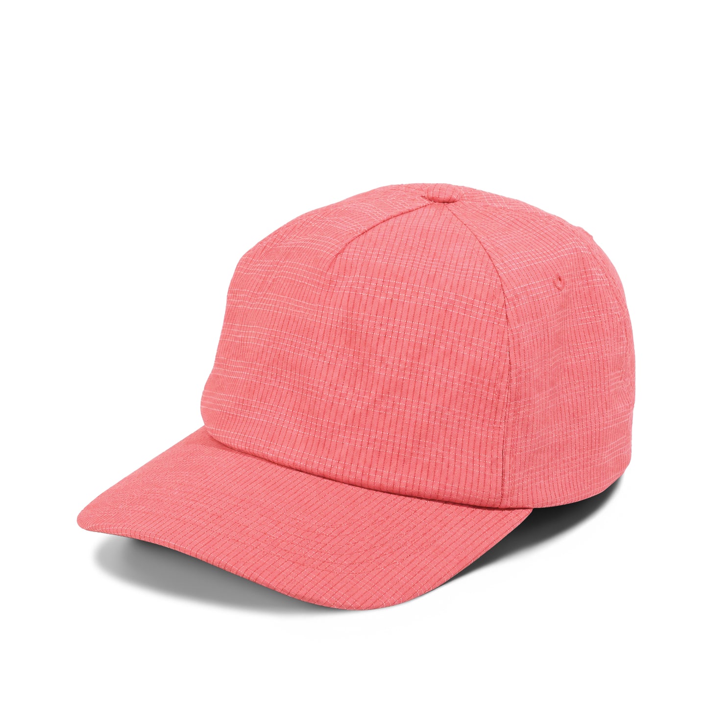 Plain Slight Curve Unstructured 5Panel Windowpane Hat 5042