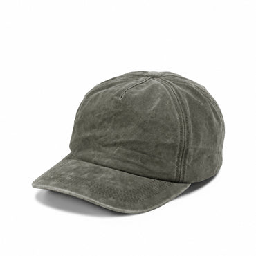 Plain Curve 5Panel Vintage Wash Hat 5047