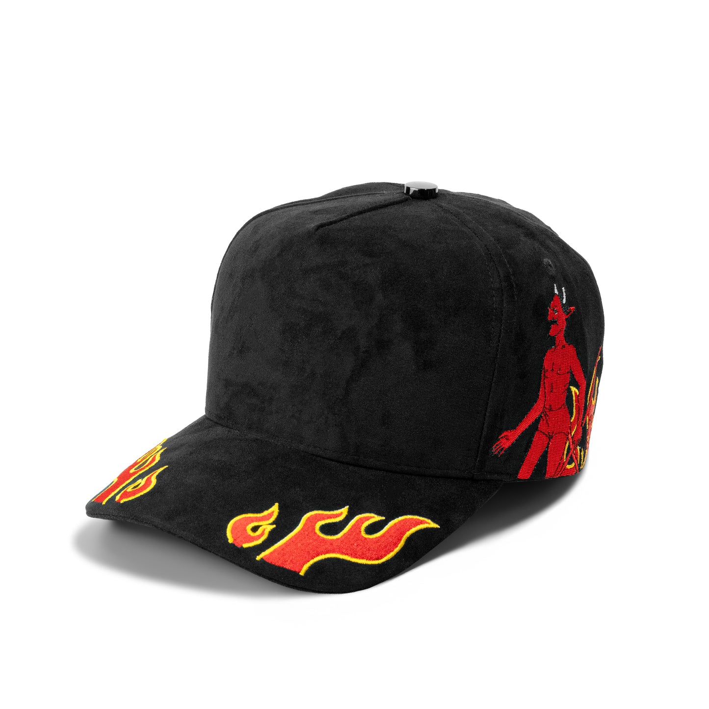 Plain Fancy Suede 5Panel Cap 5030 EL DIABLITO