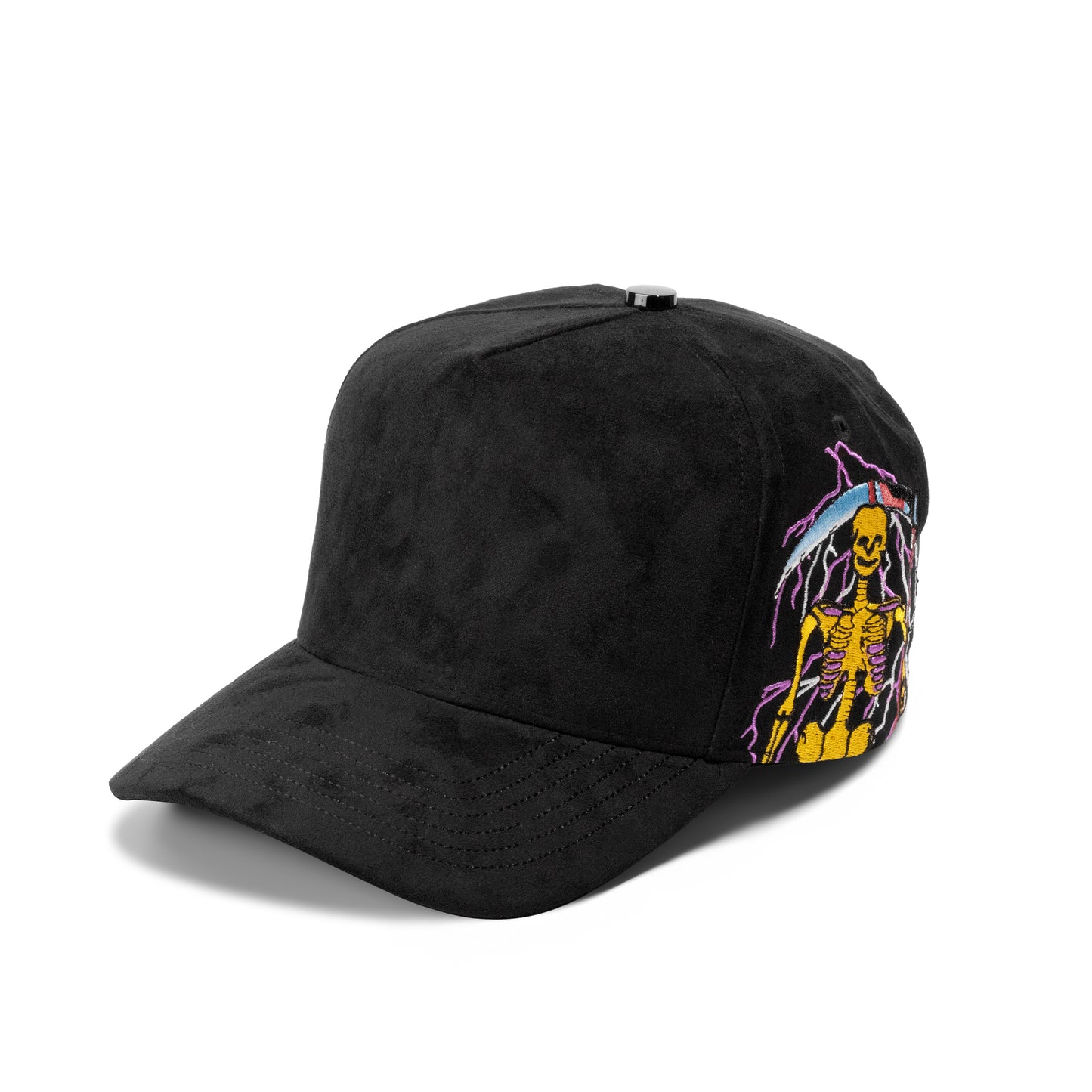 Plain Fancy Suede 5Panel Cap 5030 LA MUERTE