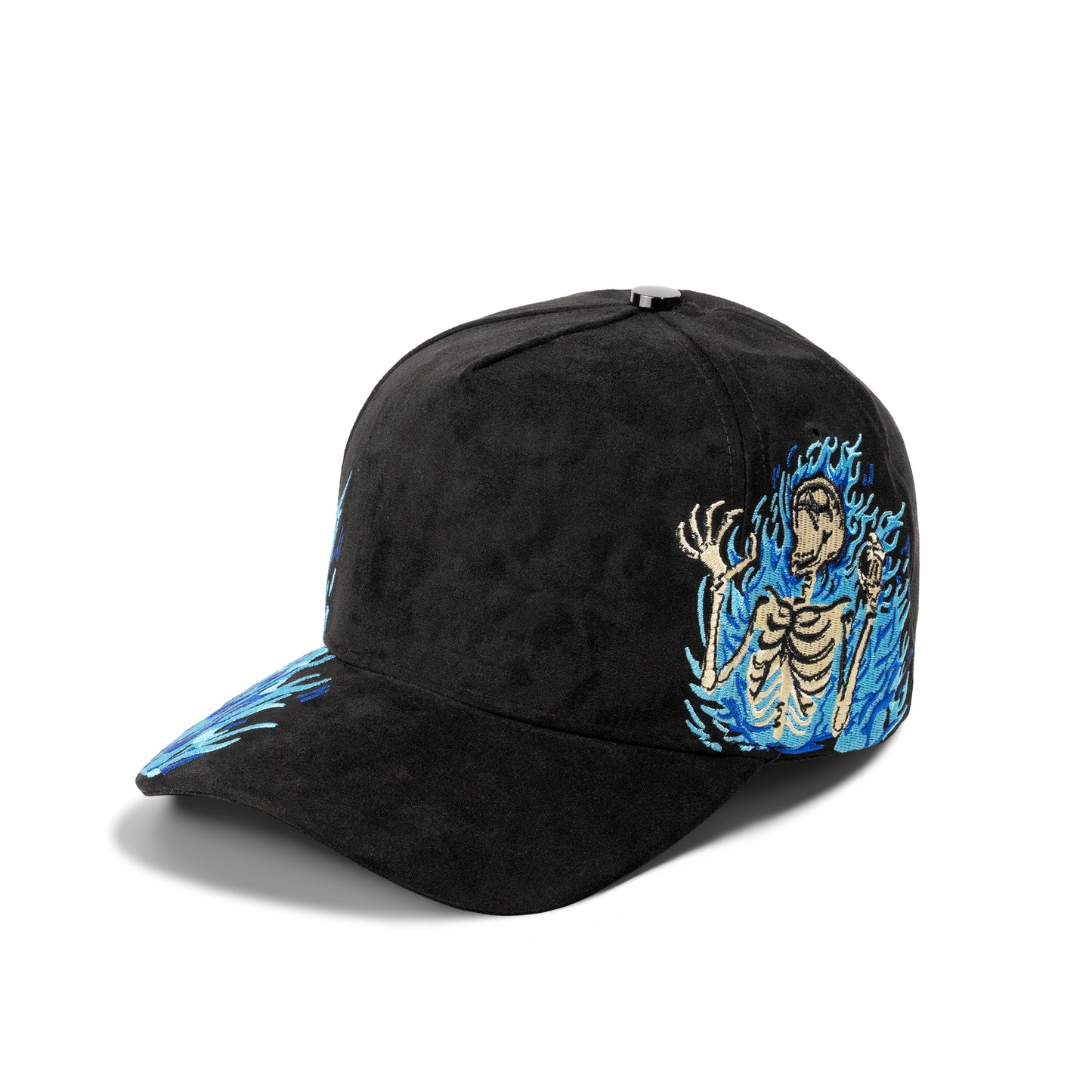Plain Fancy Suede 5Panel Cap 5030 SKELETON