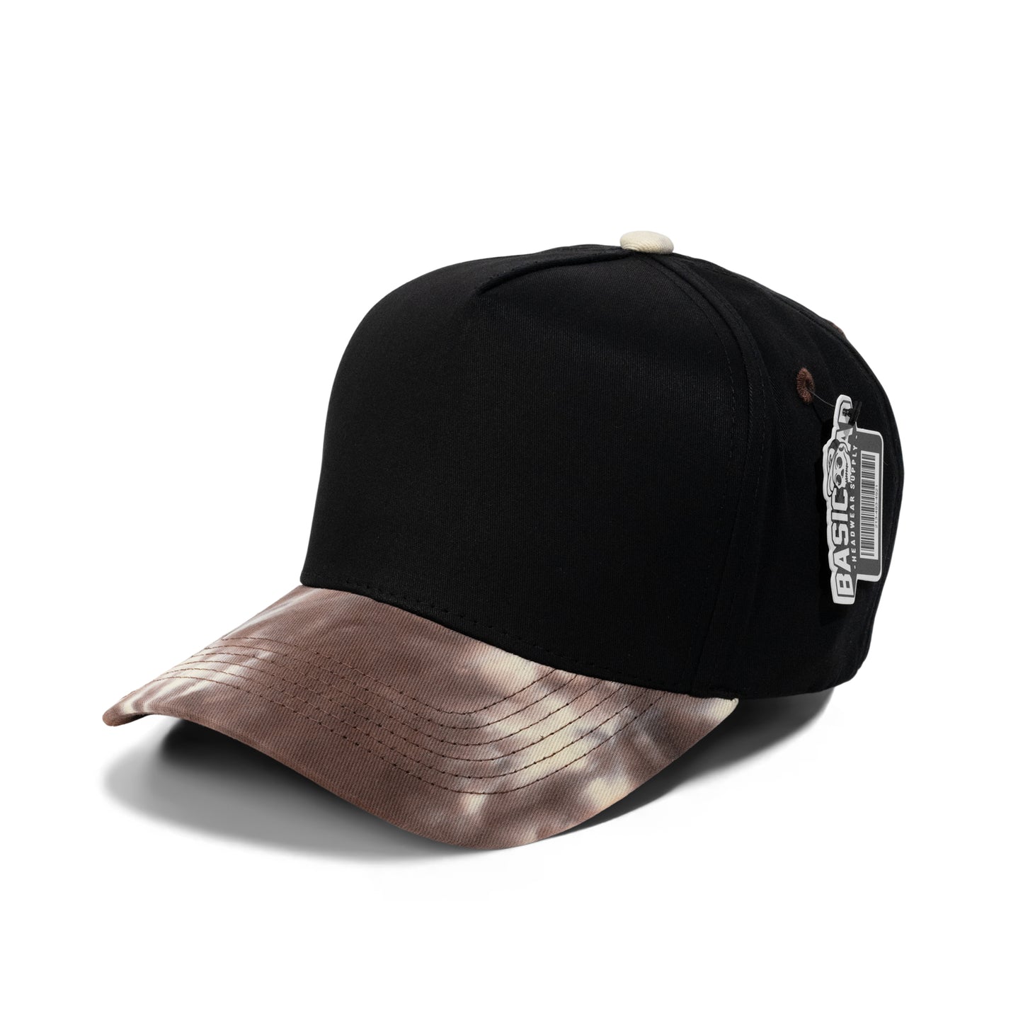 Plain 5Panel Tiedye Curve Hat 5012