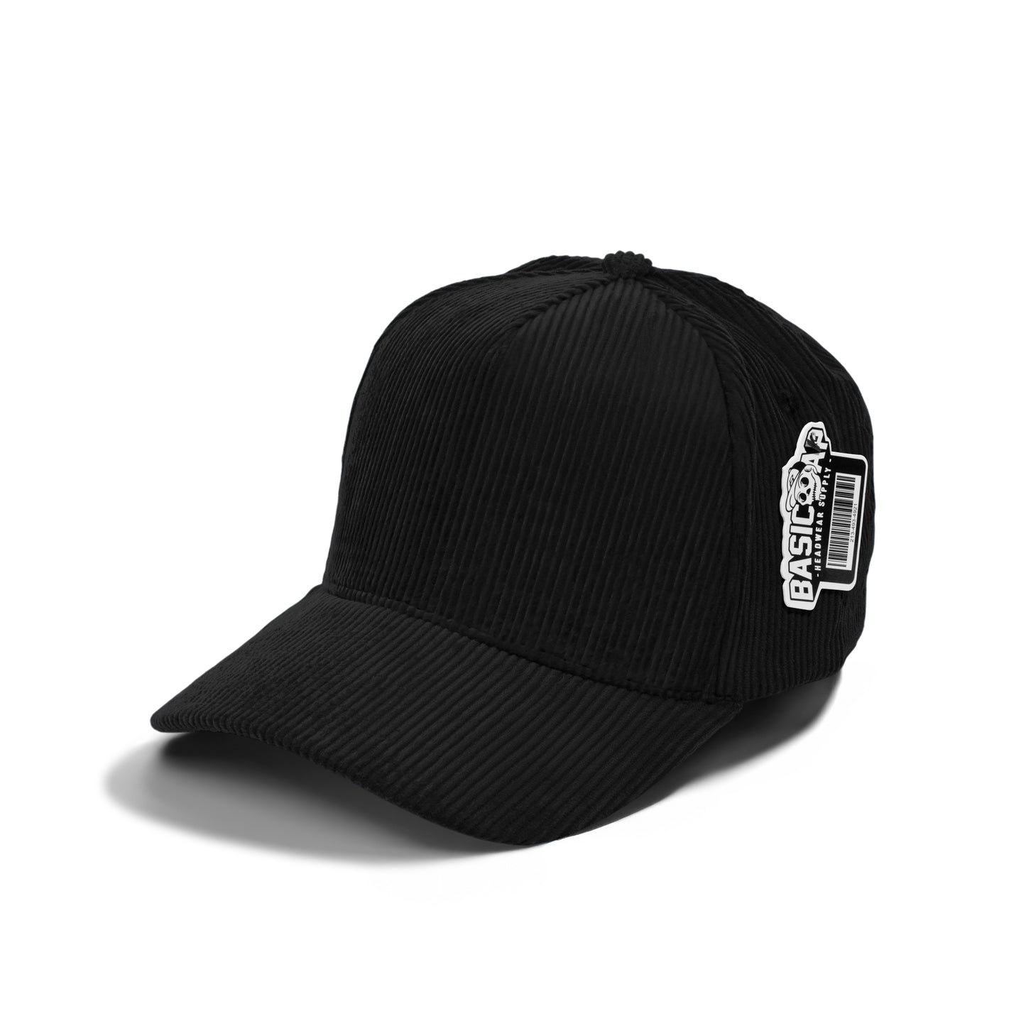 Plain 5Panel Full Corduroy Curve Hat 5008