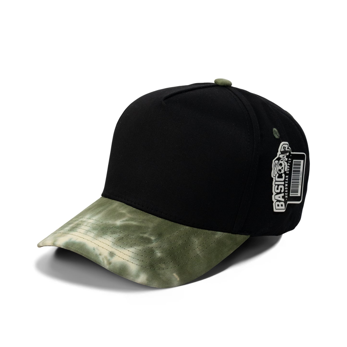 Plain 5Panel Tiedye Curve Hat 5012