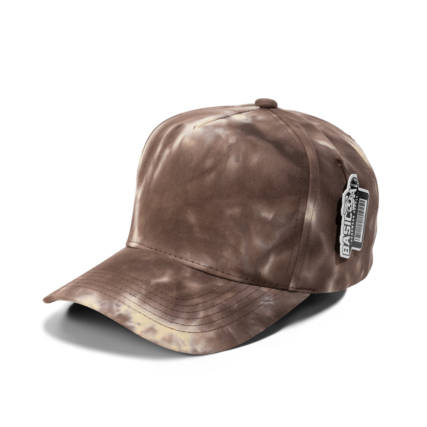 Plain 5Panel Tiedye Curve Hat 5012