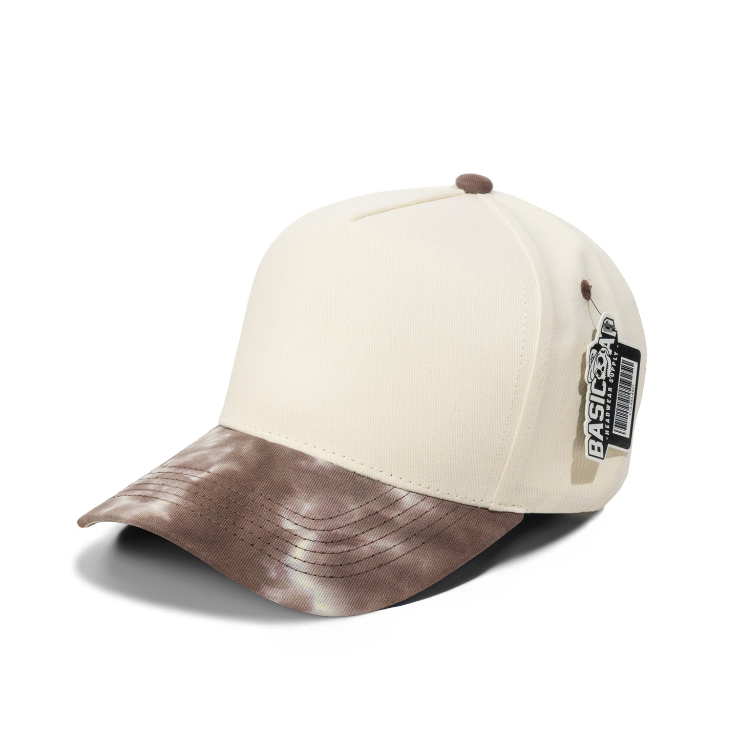 Plain 5Panel Tiedye Curve Hat 5012