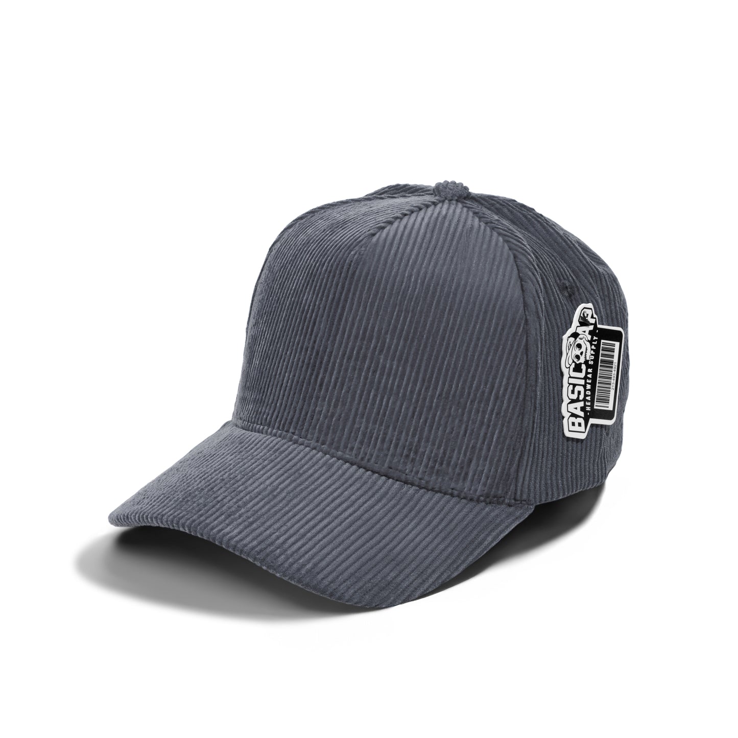 Plain 5Panel Full Corduroy Curve Hat 5008