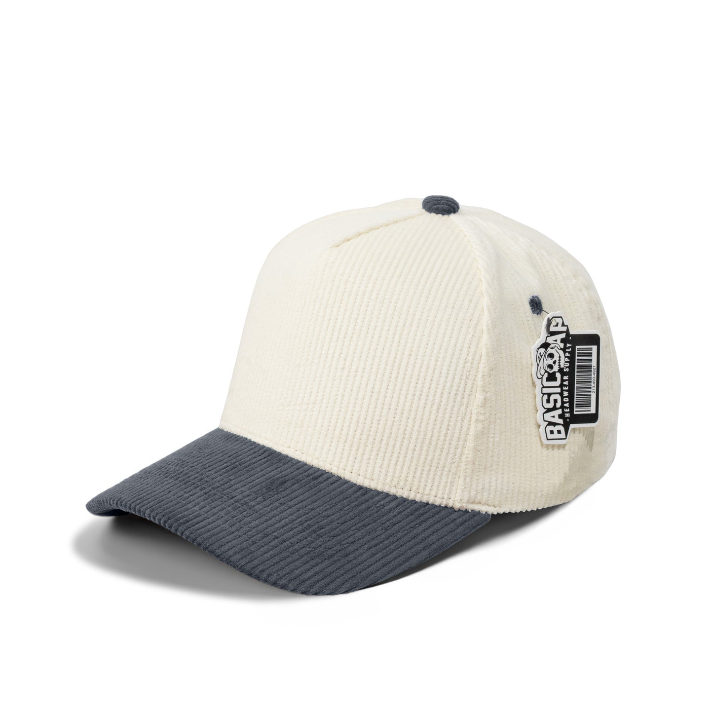 Plain Curve 5Panel Full Corduroy Hat 5008
