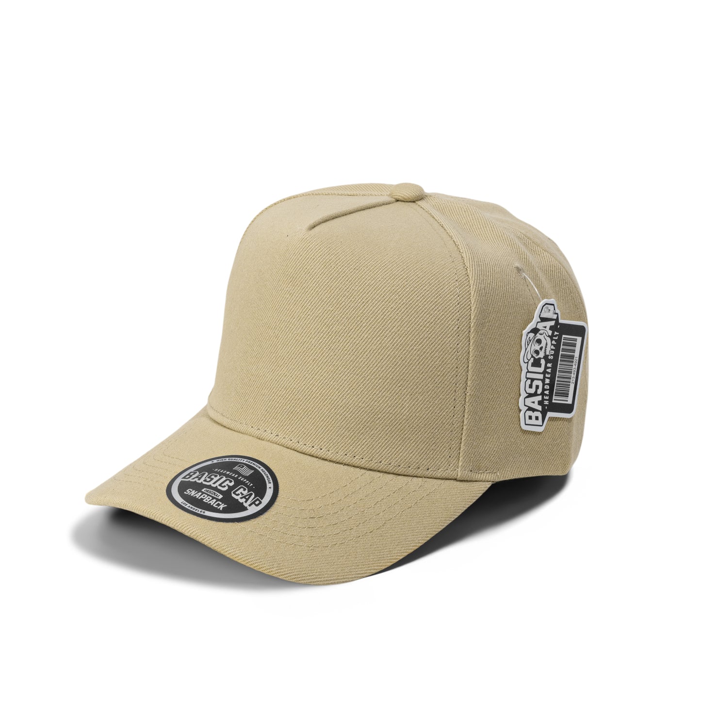 Plain 5Panel Wool Curve Hat 5011