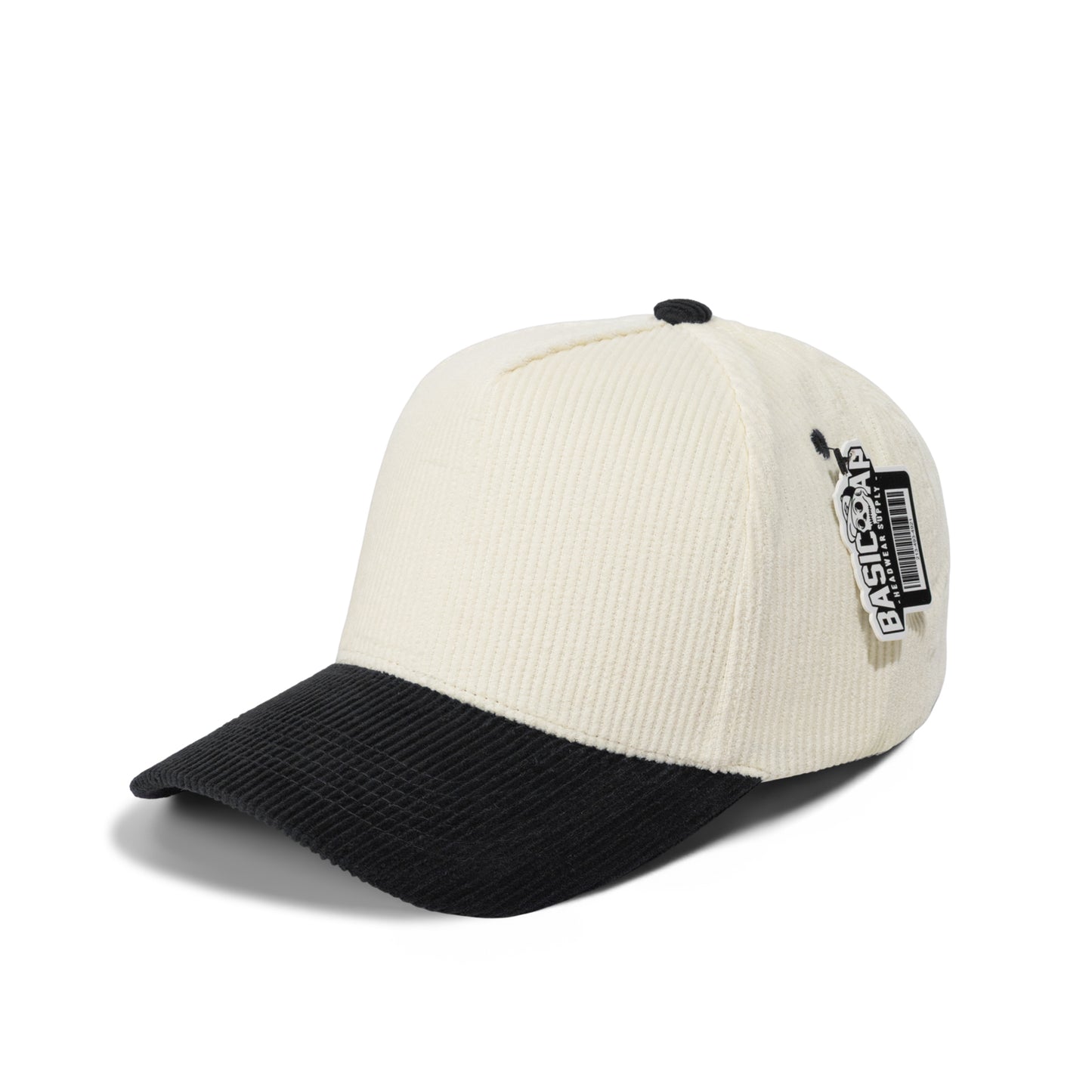 Plain 5Panel Full Corduroy Curve Hat 5008