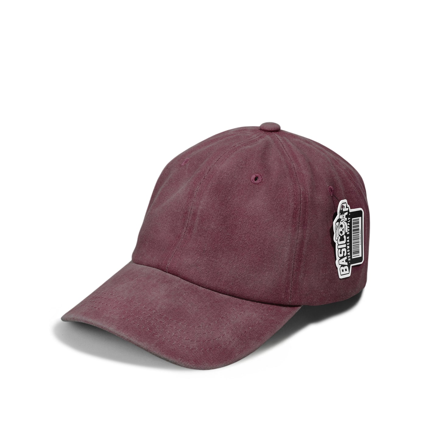 Plain Unstructured Pigment Dyed Dad Hat 6005