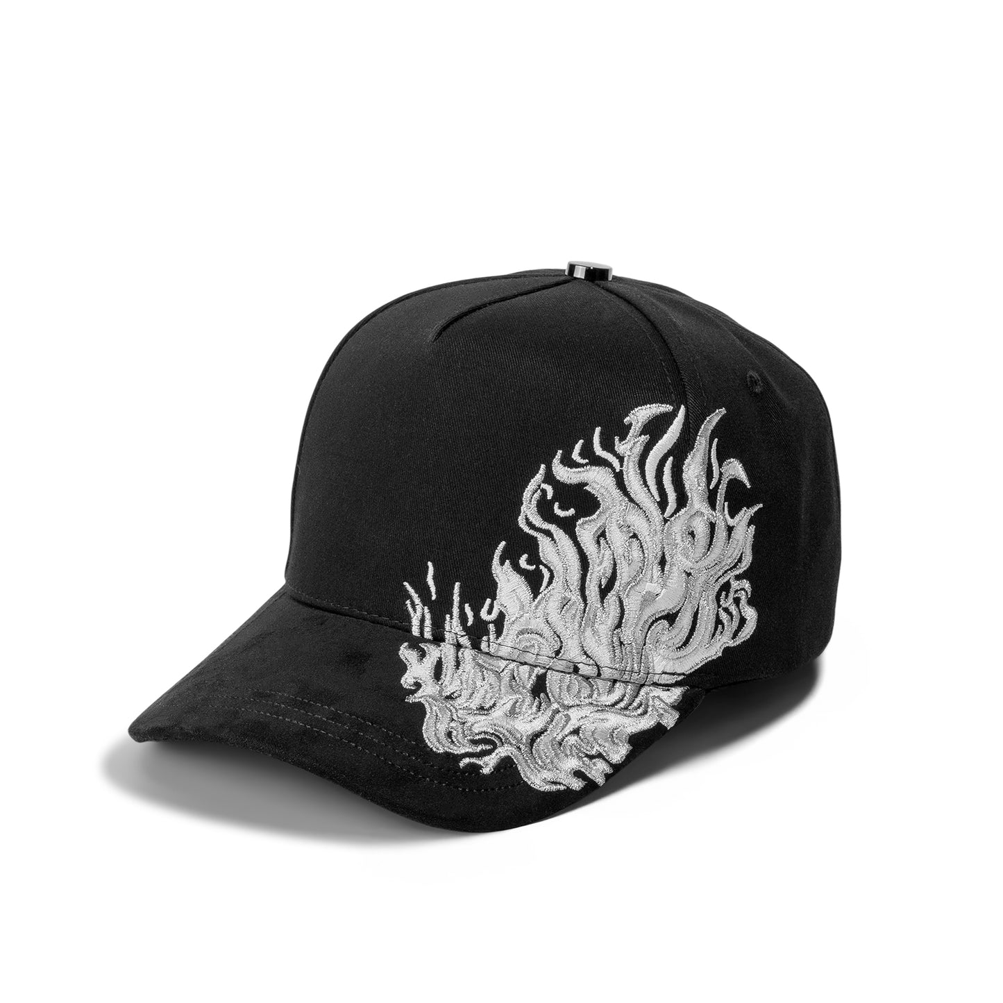 Plain 5Panel Fancy Suede NY FLAMING