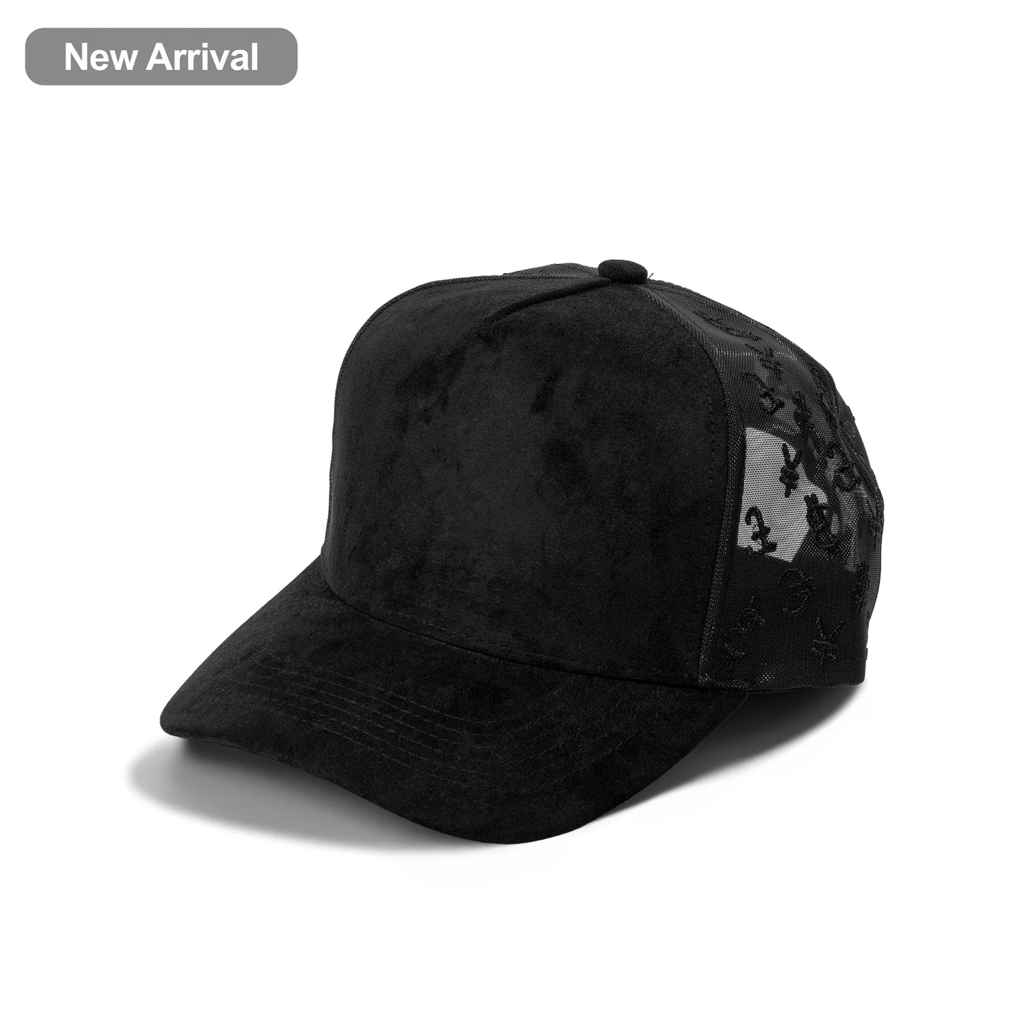 Plain 5Panel Suede Mesh Monogram Hat 5020 CURRENCY