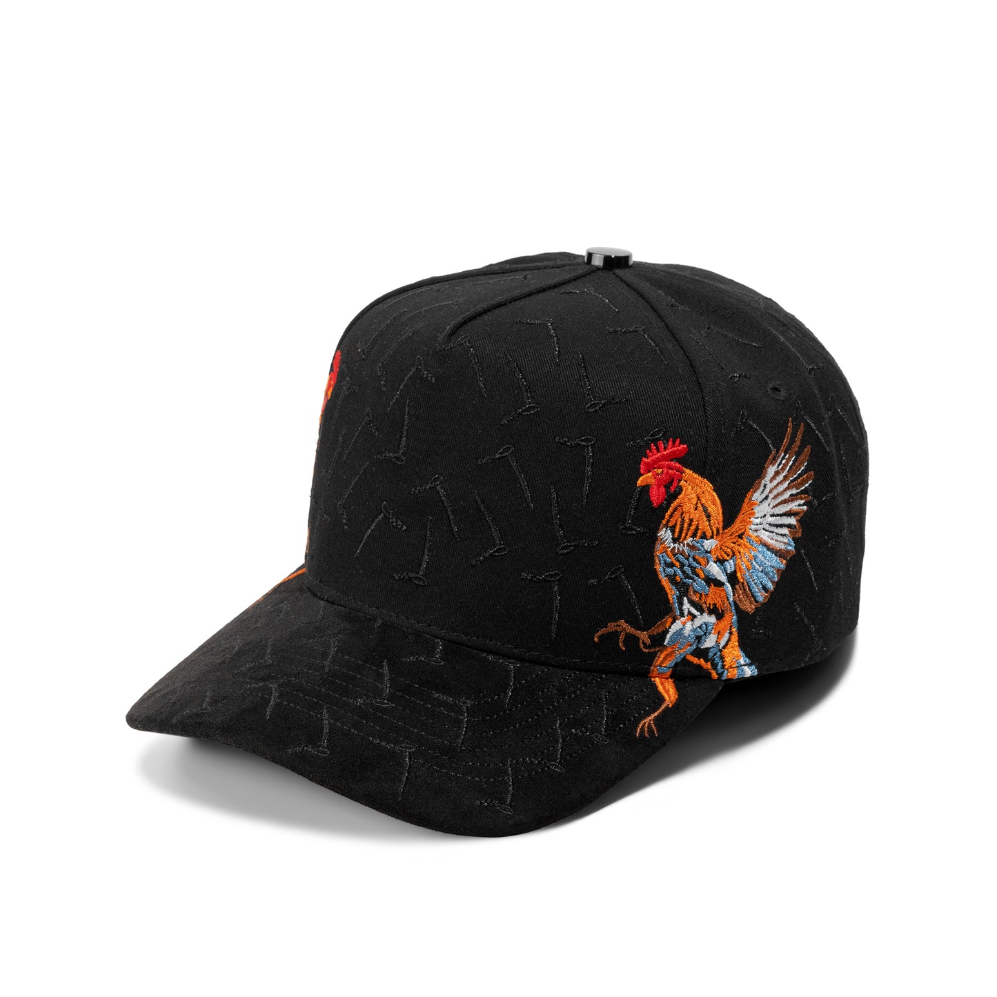 Plain Fancy Suede 5Panel Cap 5030 COCK FIGHT