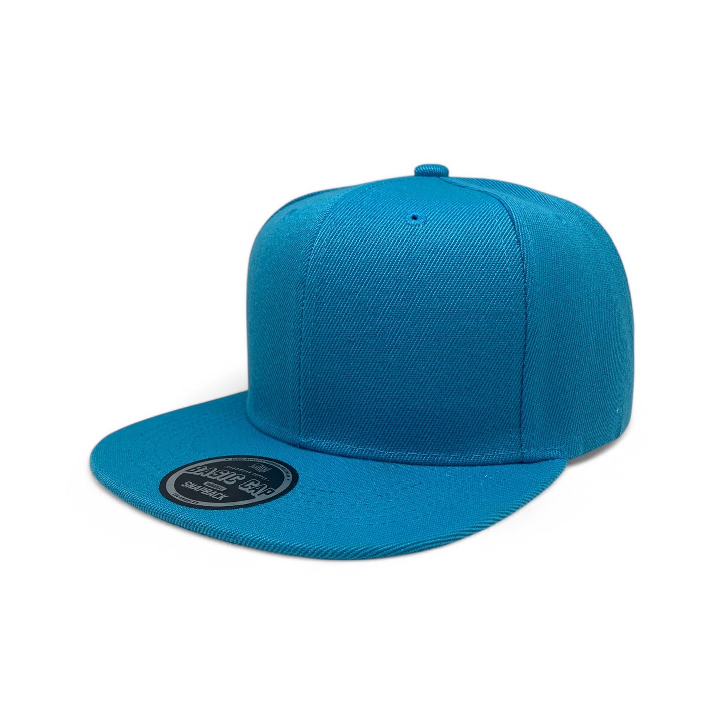 Plain Poly Snapback Hat 8002