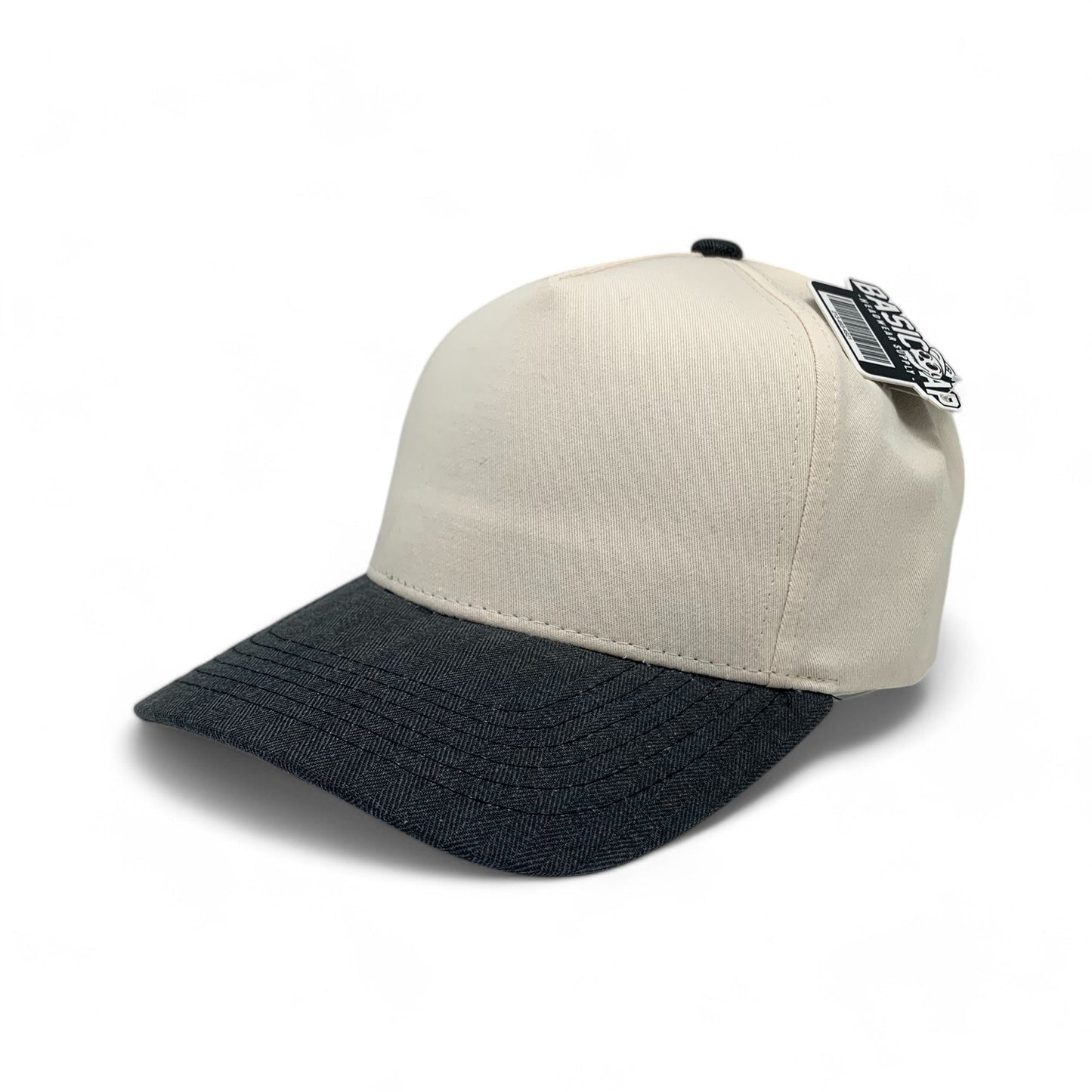 PLAIN CURVE 5PANEL JEAN HAT - PJ5C