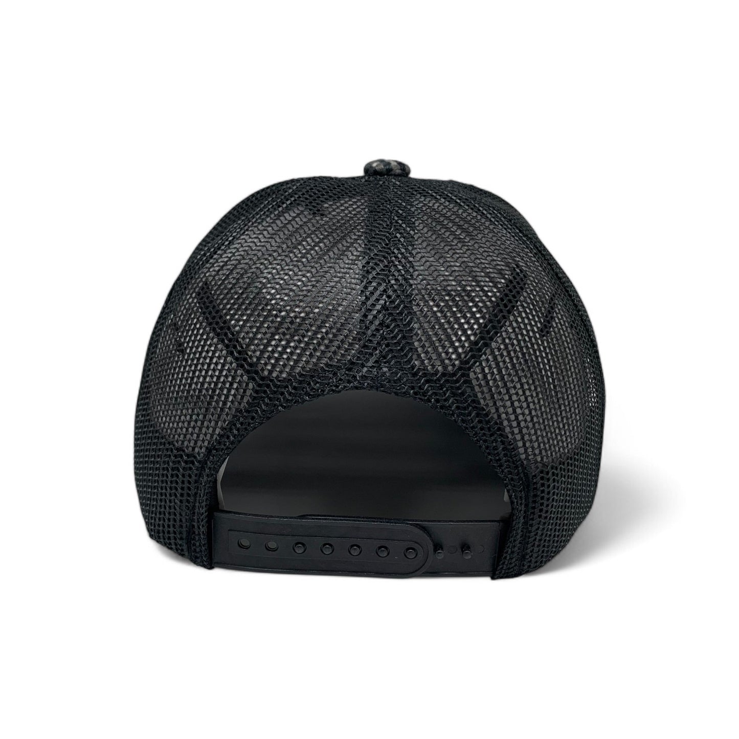 PLAIN CHECK PATTERN MESH HAT - PCP