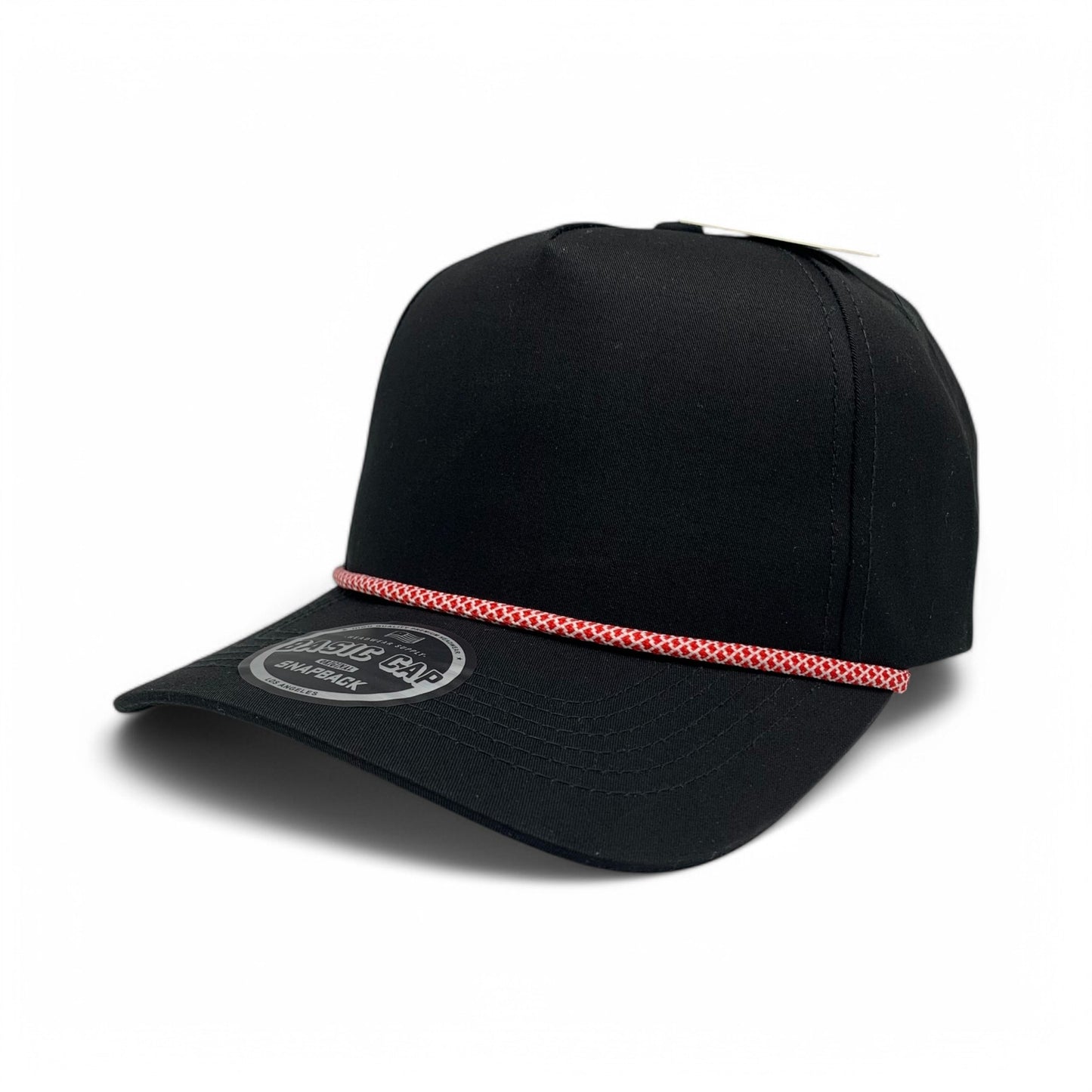 PLAIN CURVE 5PANEL WITH ROPE HAT - P5CR