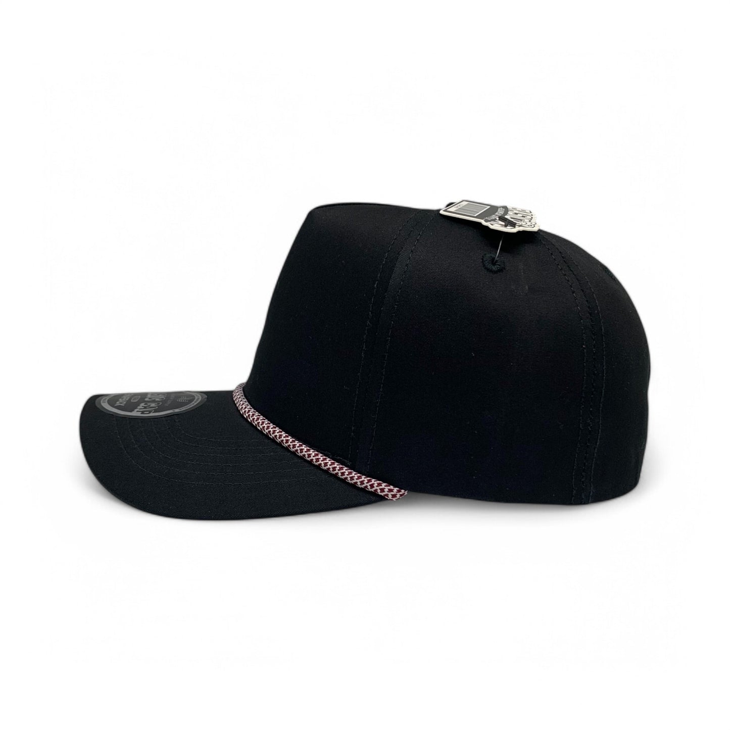PLAIN CURVE 5PANEL WITH ROPE HAT - P5CR