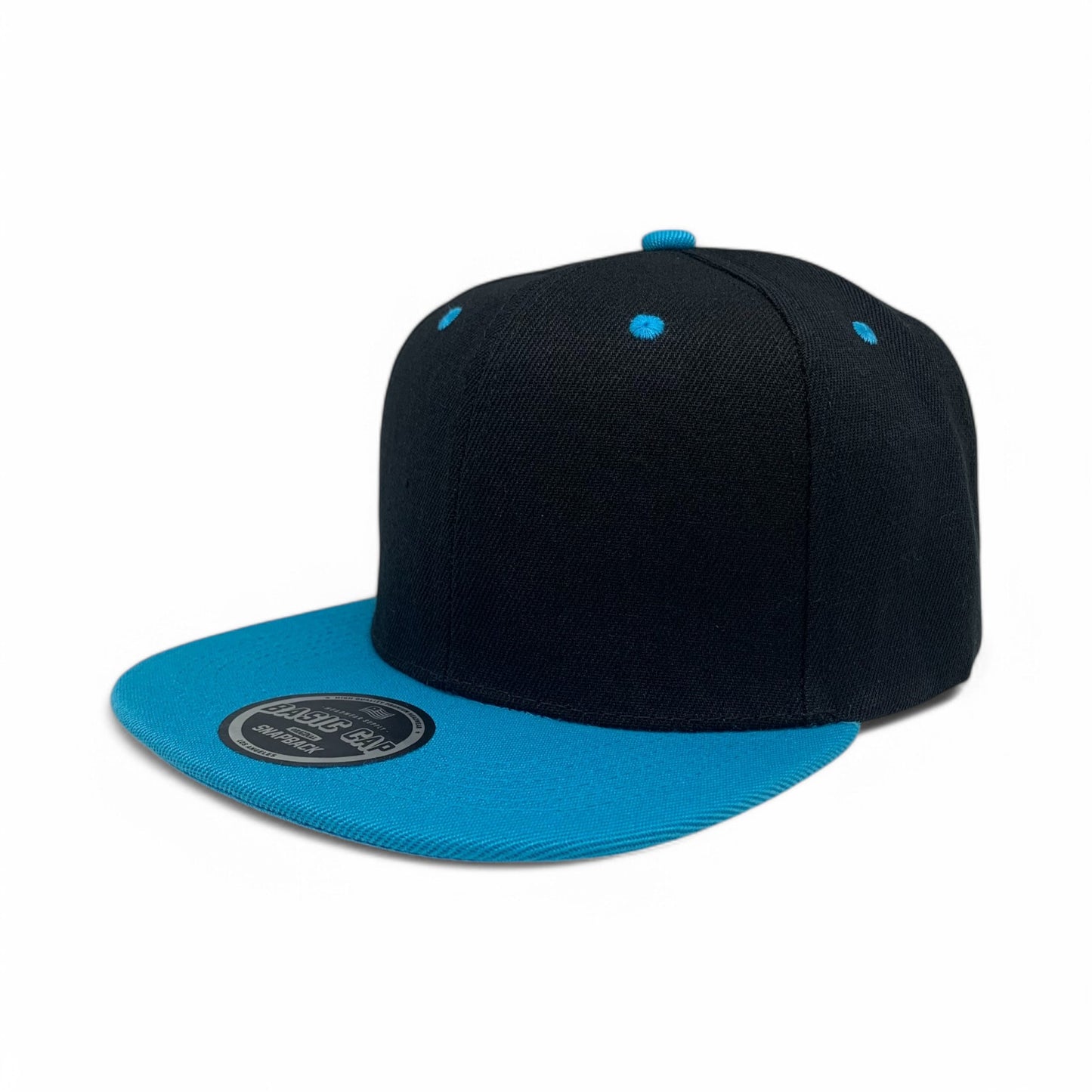 Plain Poly Snapback Hat 8002