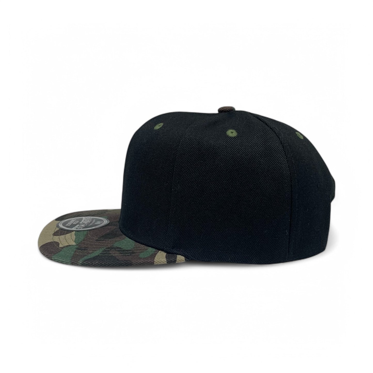 Plain Poly Snapback Hat 8002