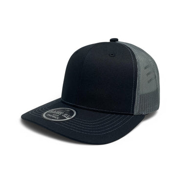 Plain Slight Curve 6Panel Mesh Hat 6001
