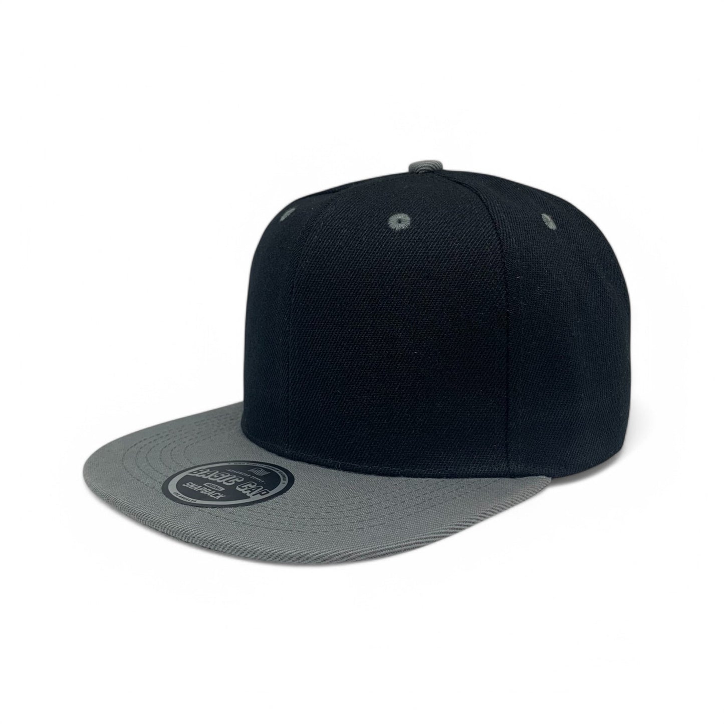 Plain Poly Snapback Hat 8002