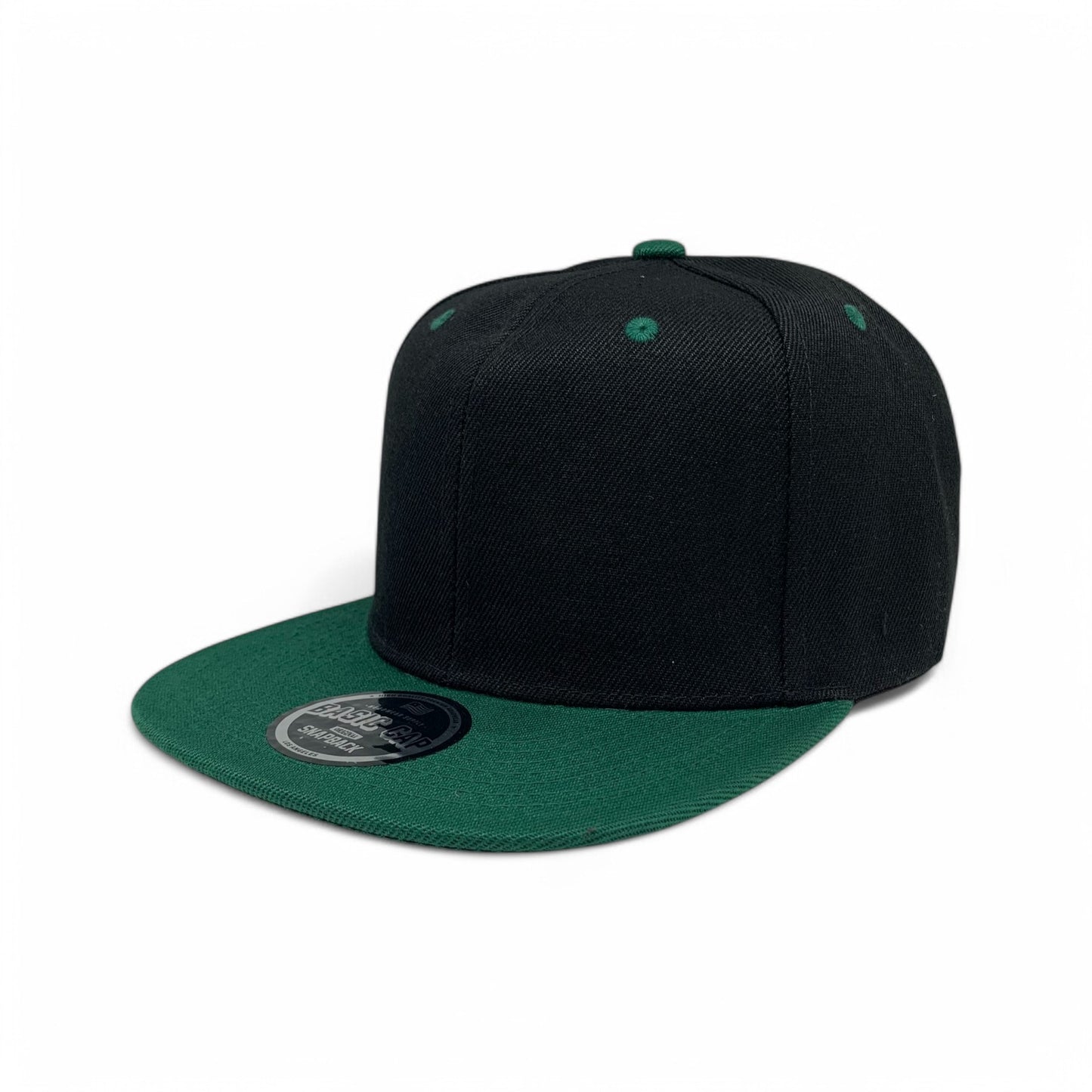 Plain Poly Snapback Hat 8002