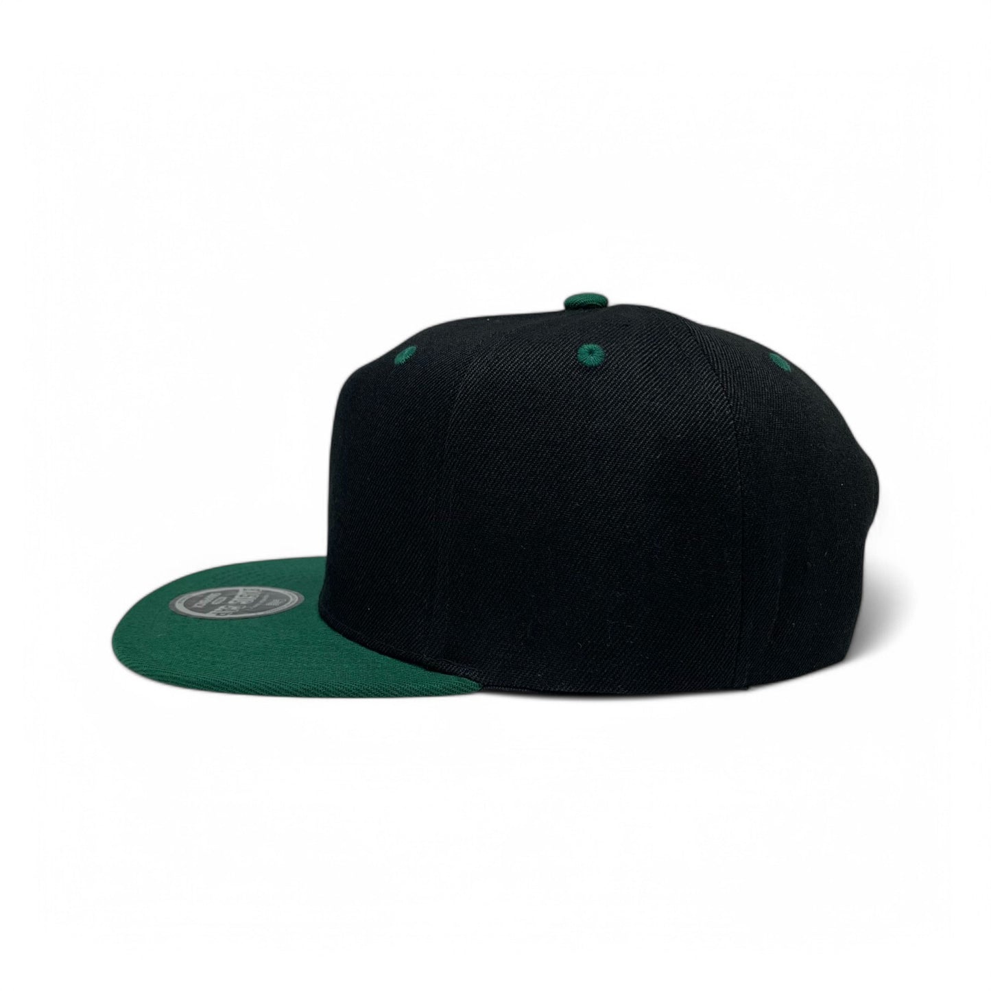 Plain Poly Snapback Hat 8002