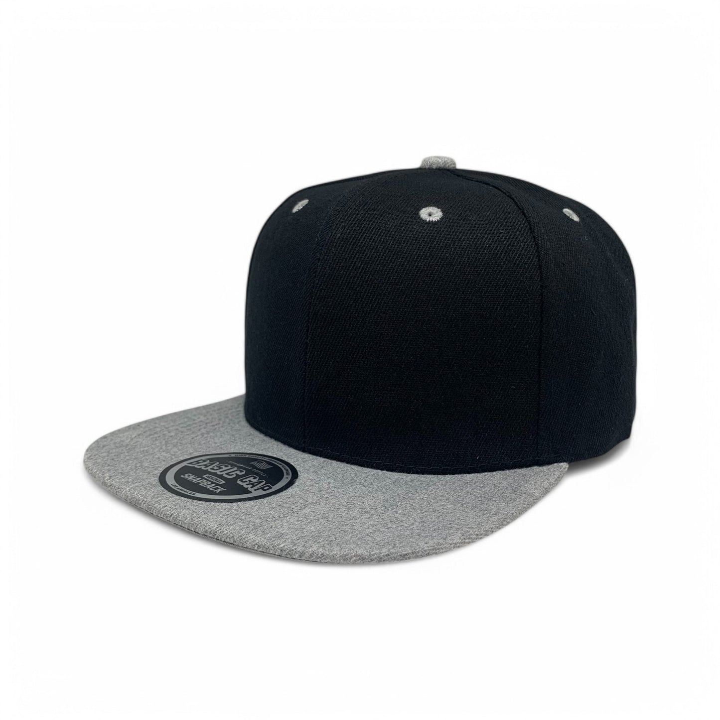 Plain Poly Snapback Hat 8002