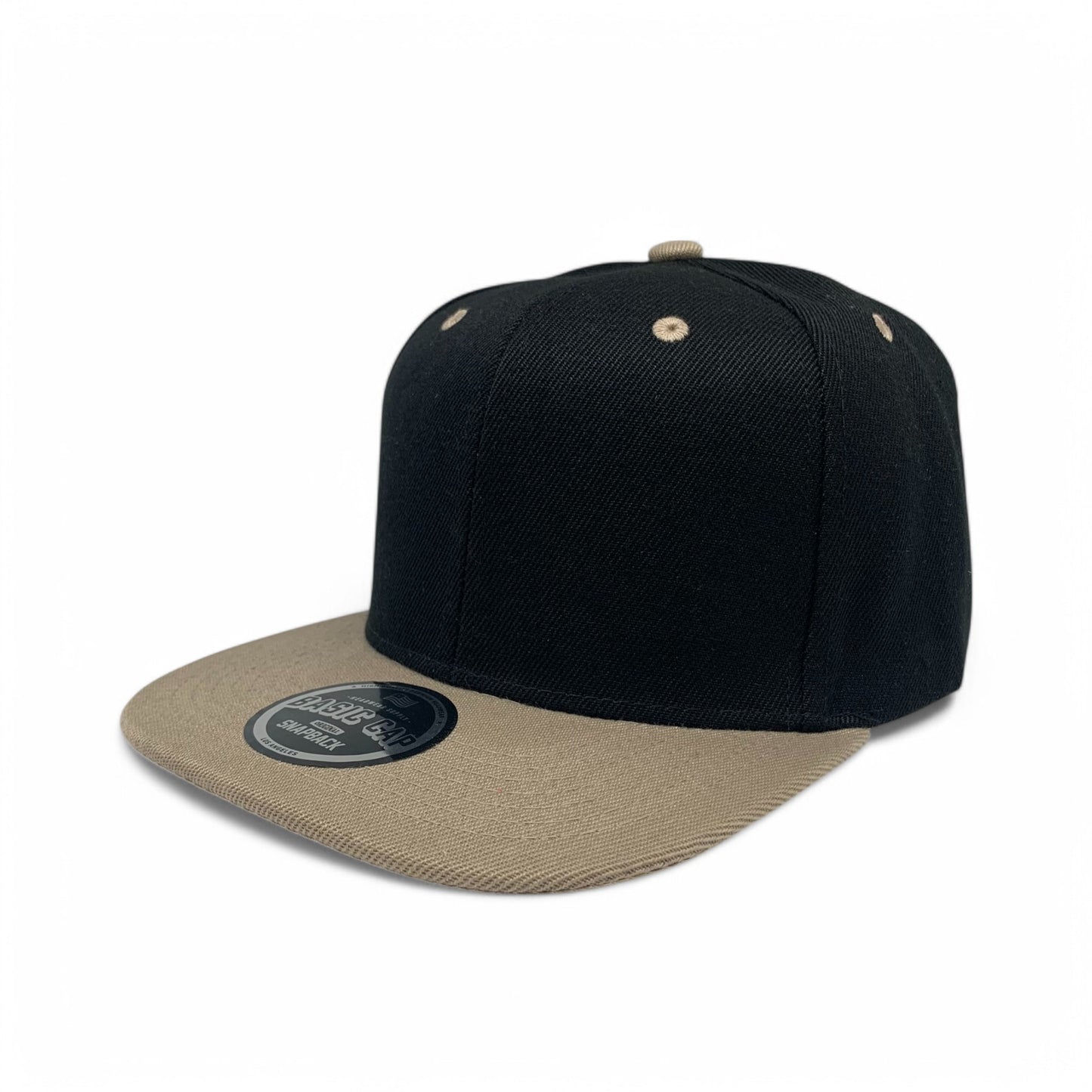 Plain Poly Snapback Hat 8002
