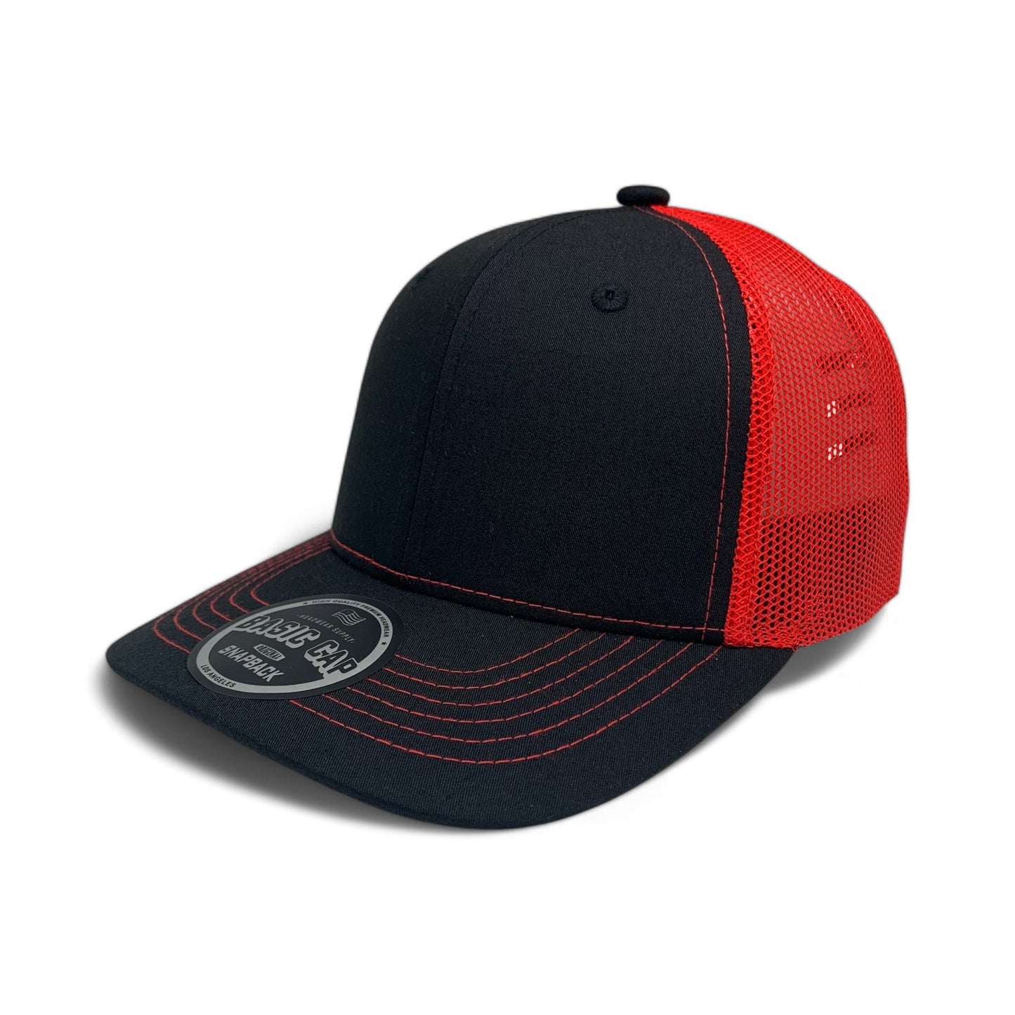 PLAIN CURVE 6PANEL JUNIOR MESH - P6JM