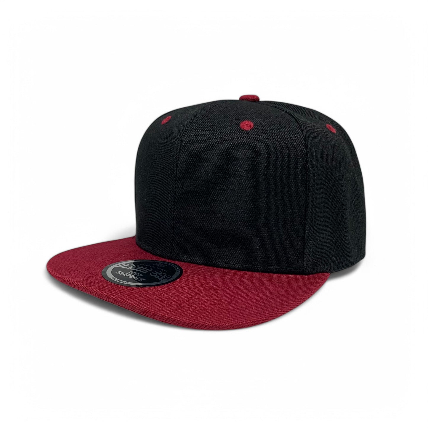 Plain Poly Snapback Hat 8002