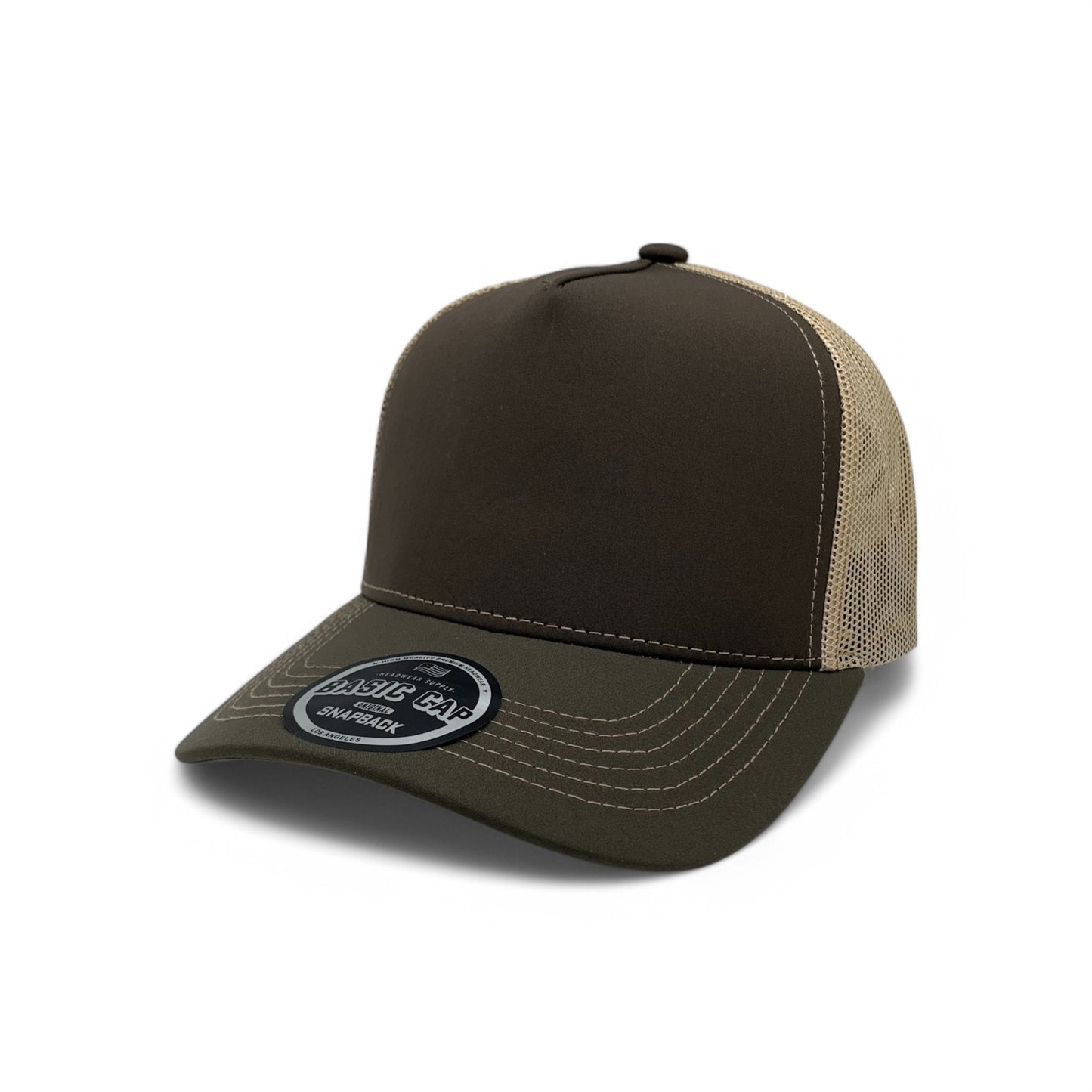 Plain 5Panel Curve Mesh 5003