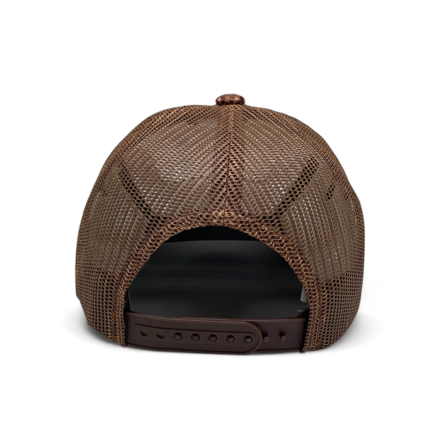 PLAIN CHECK PATTERN MESH HAT - PCP