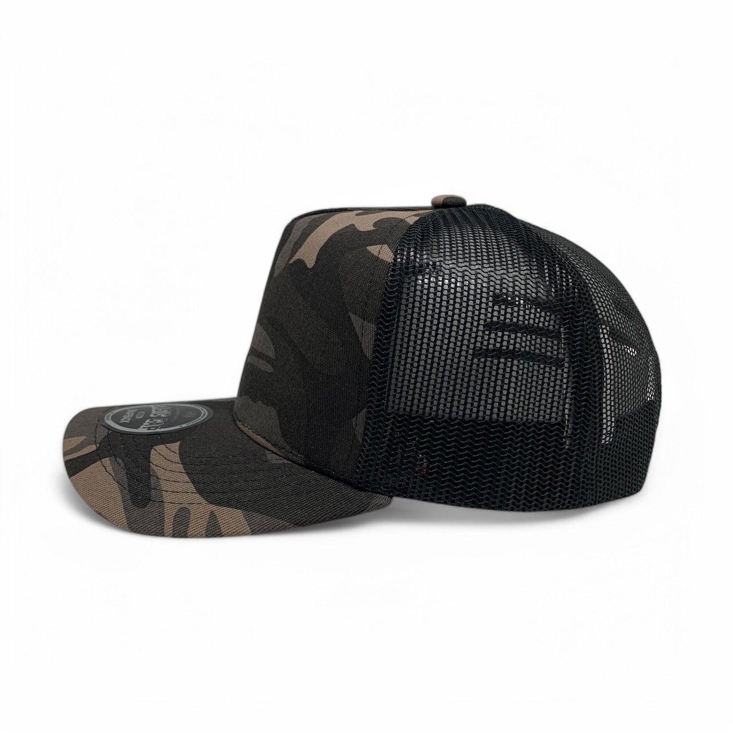 PLAIN CURVE 5PANEL CAMO PATTERN MESH - P5CCM