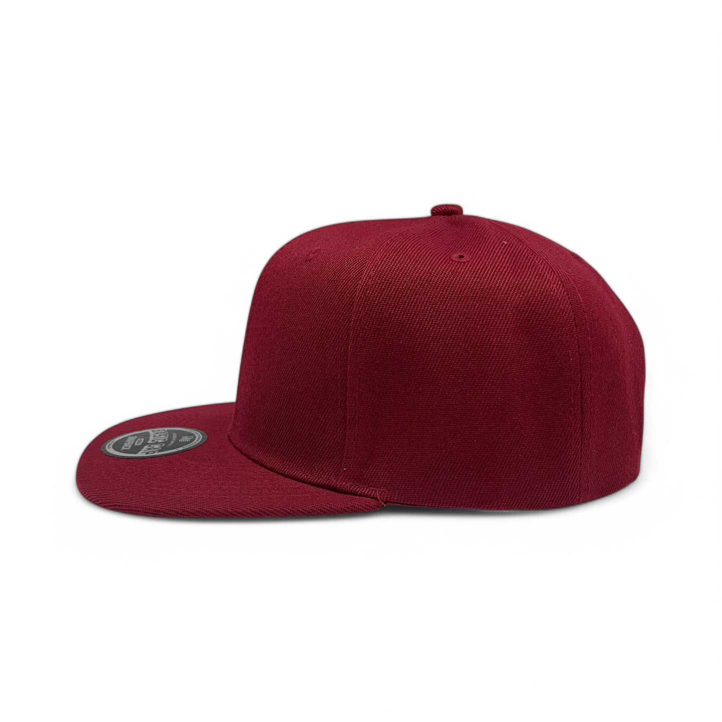Plain Poly Snapback Hat 8002