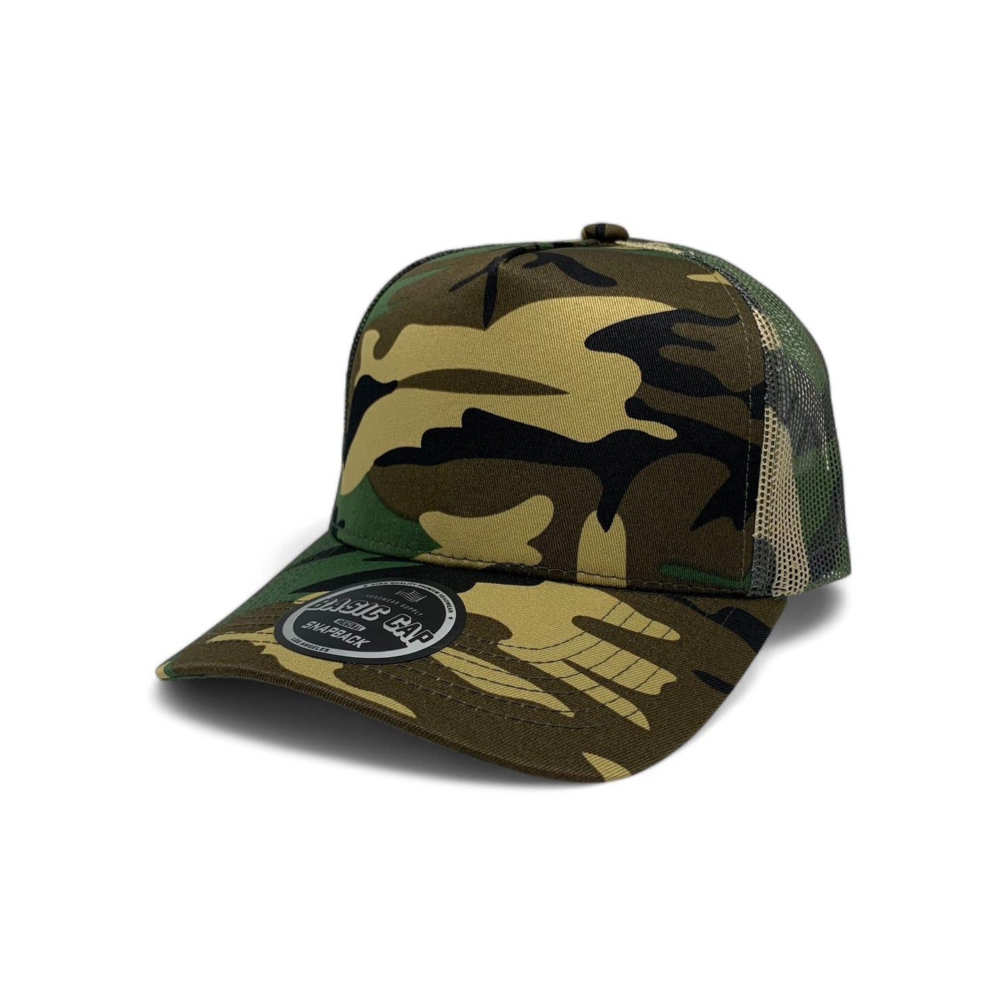 Plain 5Panel Curve Mesh 5003