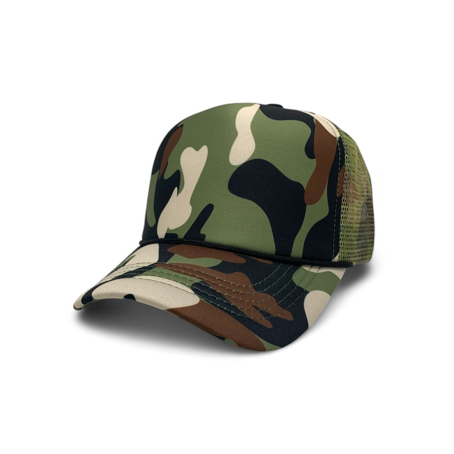 Plain Foam Trucker Hat 8004