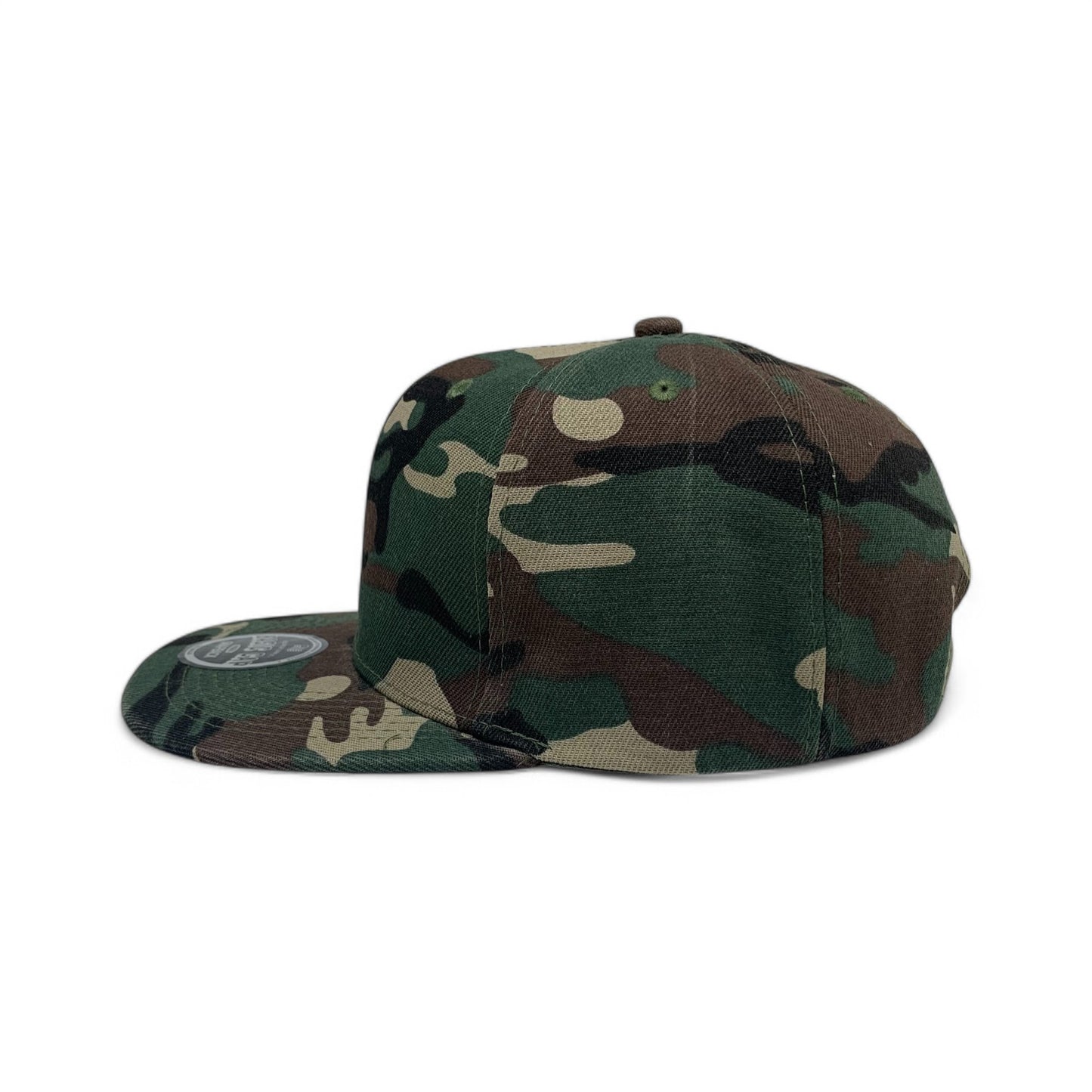 Plain Poly Snapback Hat 8002