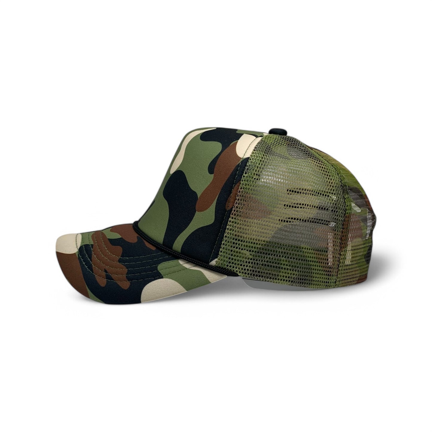 Plain Foam Trucker Hat 8004