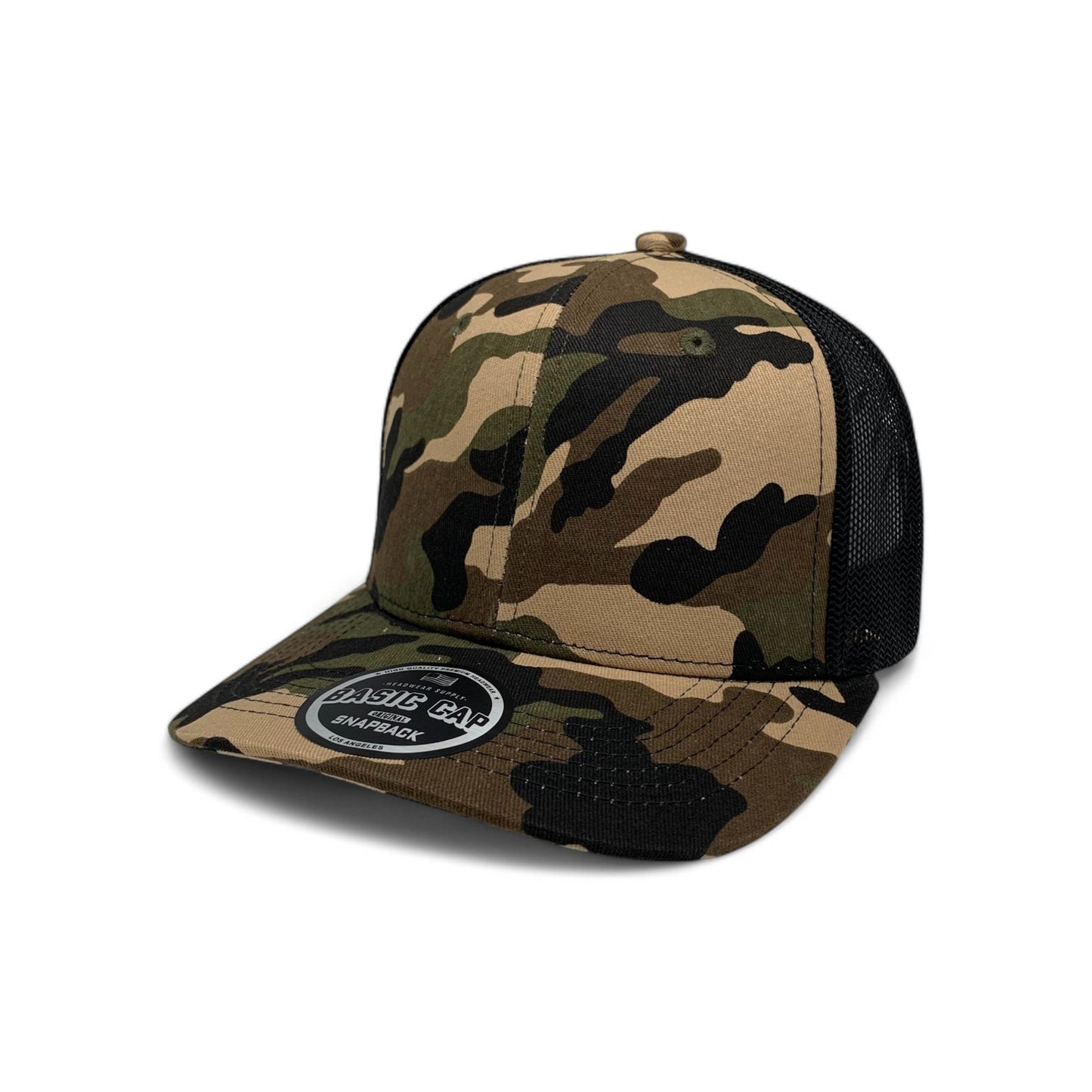 Plain Slide Curve 6Panel Mesh 6001