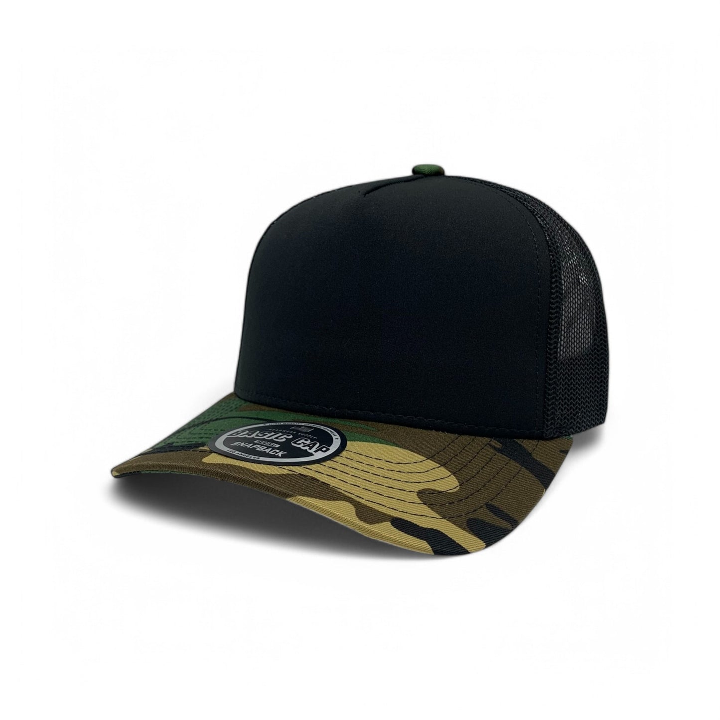 Plain 5Panel Curve Mesh 5003
