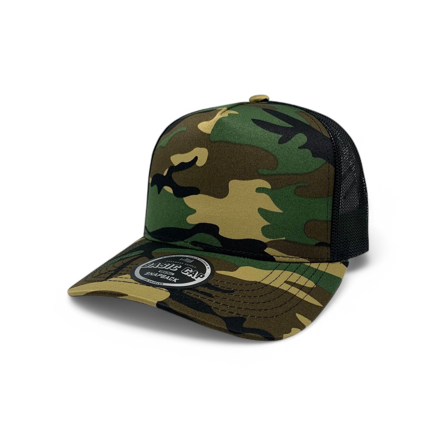 Plain 5Panel Curve Mesh 5003