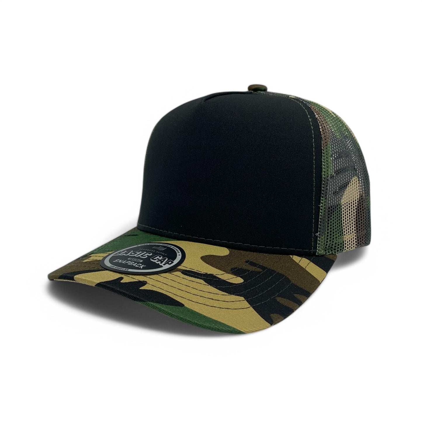 Plain 5Panel Curve Mesh 5003
