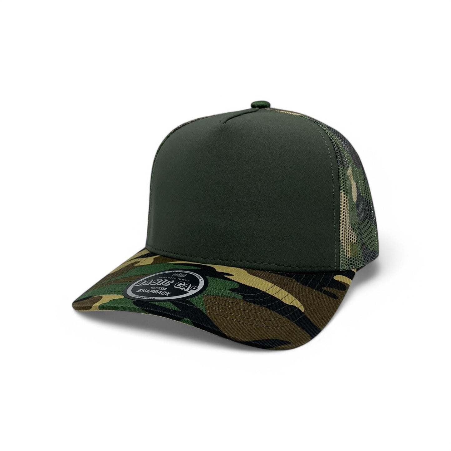 Plain 5Panel Curve Mesh 5003
