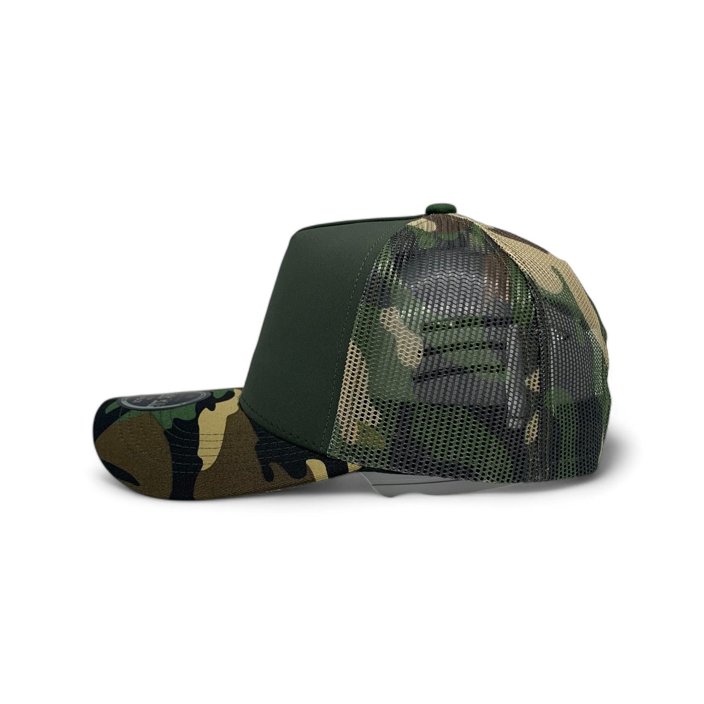 Plain 5Panel Curve Mesh 5003