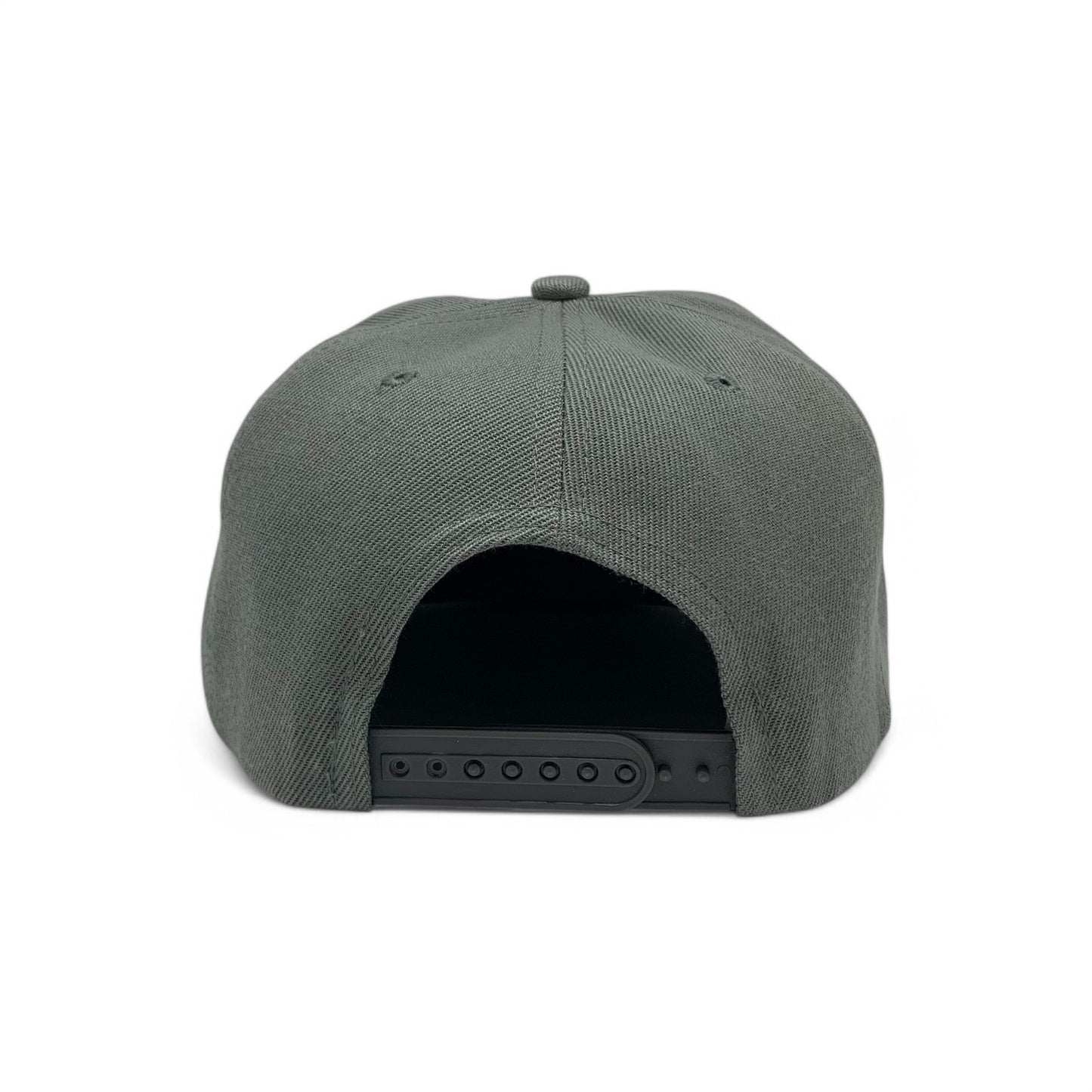 Plain Poly Snapback Hat 8002
