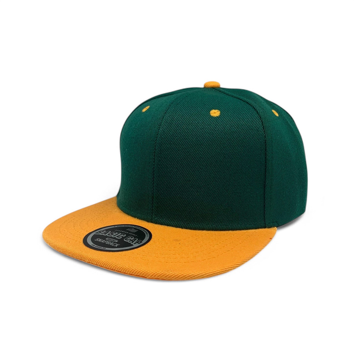 Plain Poly Snapback Hat 8002